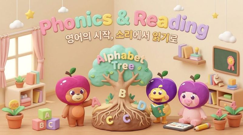 Phonics & Reading - 영어의 시작, 소리에서 읽기로